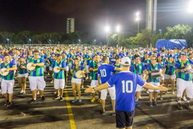 La bateria de Vila Maria à São Paulo